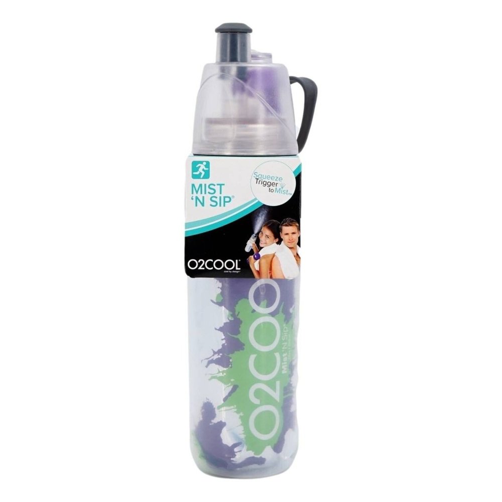 O2Cool Mist N Sip Water Bottle BPA-Free 20 Oz USA Made New